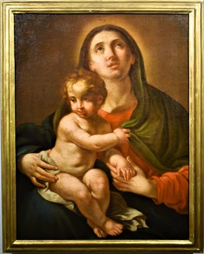 Vierge à l'enfant - Francesco de Mura (Naples,1696 –1782) atelier